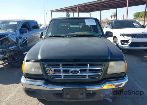 2001 Ford Ranger Super Cab из США, поврежденный, VIN 1FTYR14U91TA53923